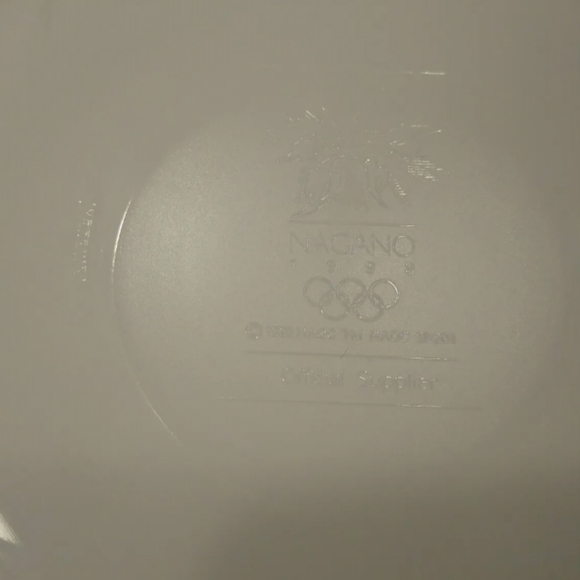 Vintage NAGANO 1998 Olympic OFFICIAL Supplier Plate Japan Import (C10) - Picture 6 of 7